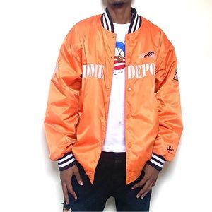 Tony stewart Home Depot nascar bomber jacket